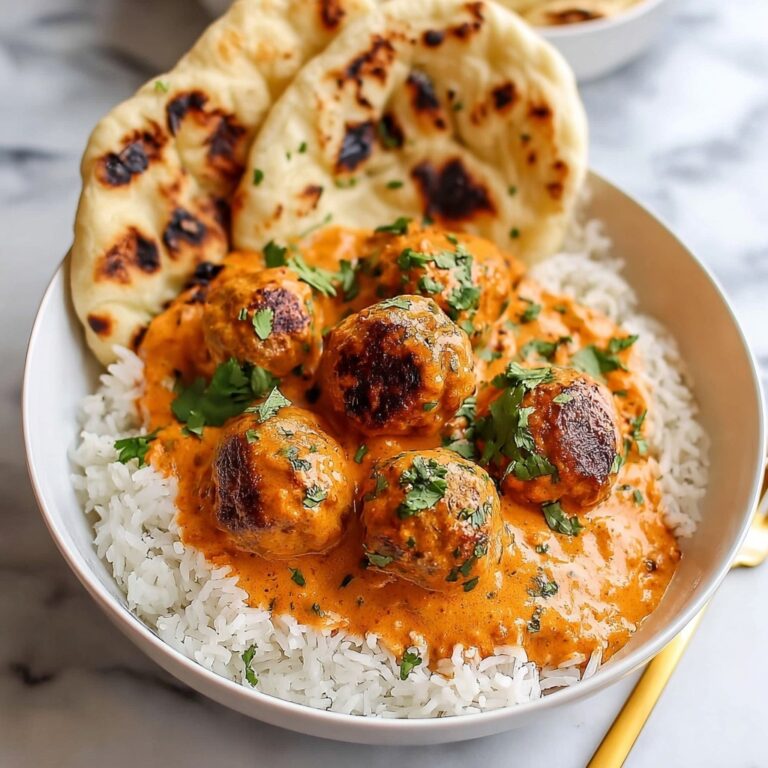 Butter Chicken Meatballs Recipe