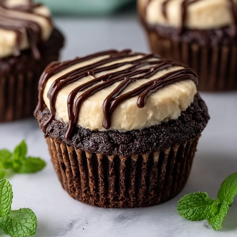 Mint Brownie Cheesecake Cups Recipe
