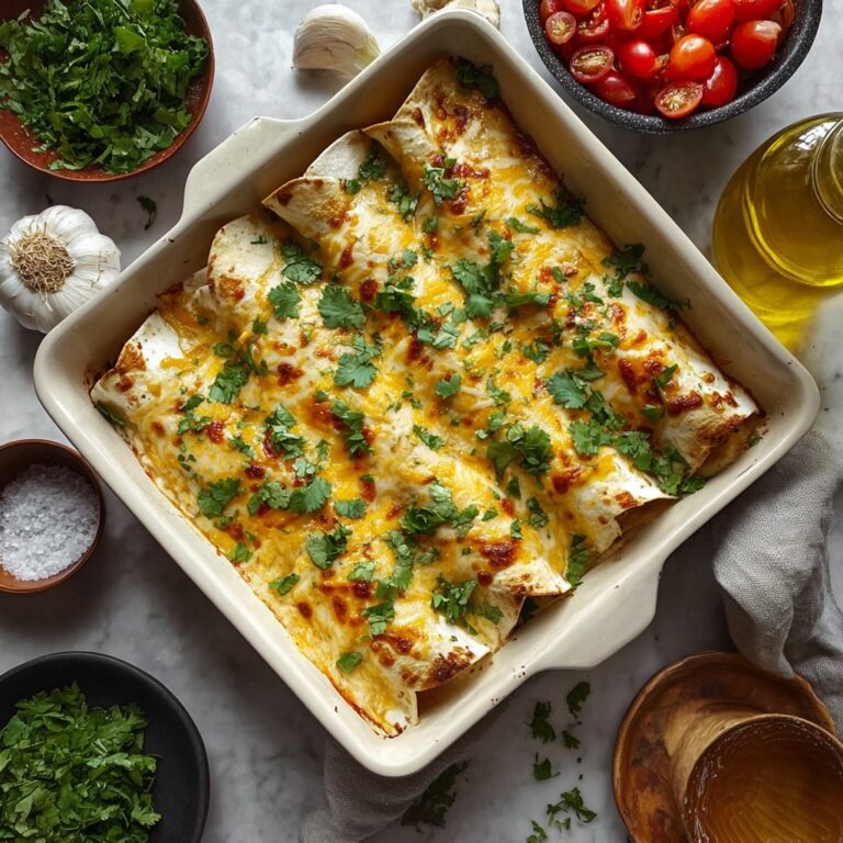 Creamy Chicken Enchiladas Recipe
