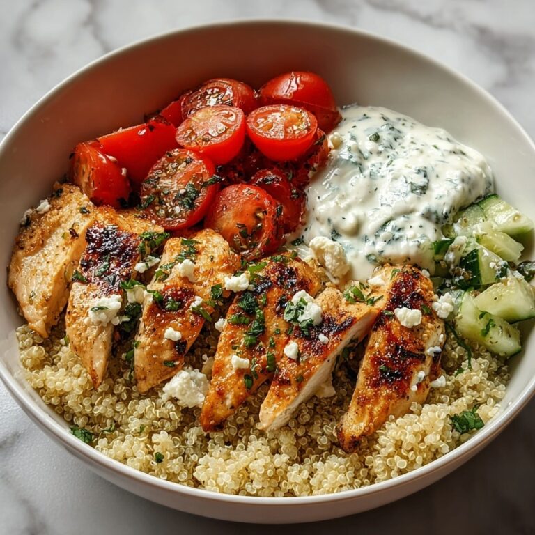 Greek Chicken Power Bowl Recipe
