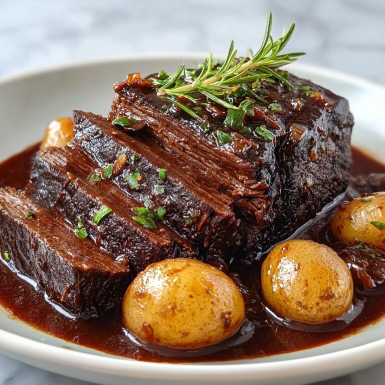 Slow Cooker Beef Pot Roast with Vegetables and Rich Gravy Recipe