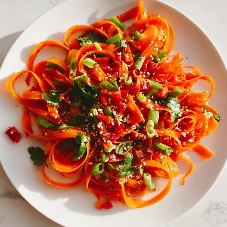 Carrot Ribbon Asian Salad Recipe