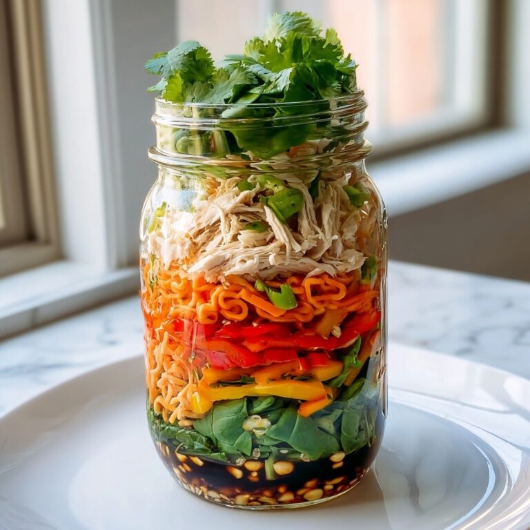 Mason Jar Noodle Meal Prep Recipe
