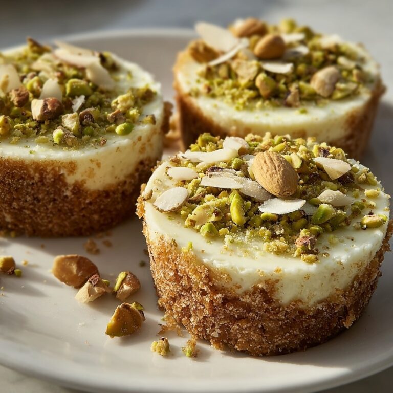Creamy Pistachio Cheesecake Bites Recipe