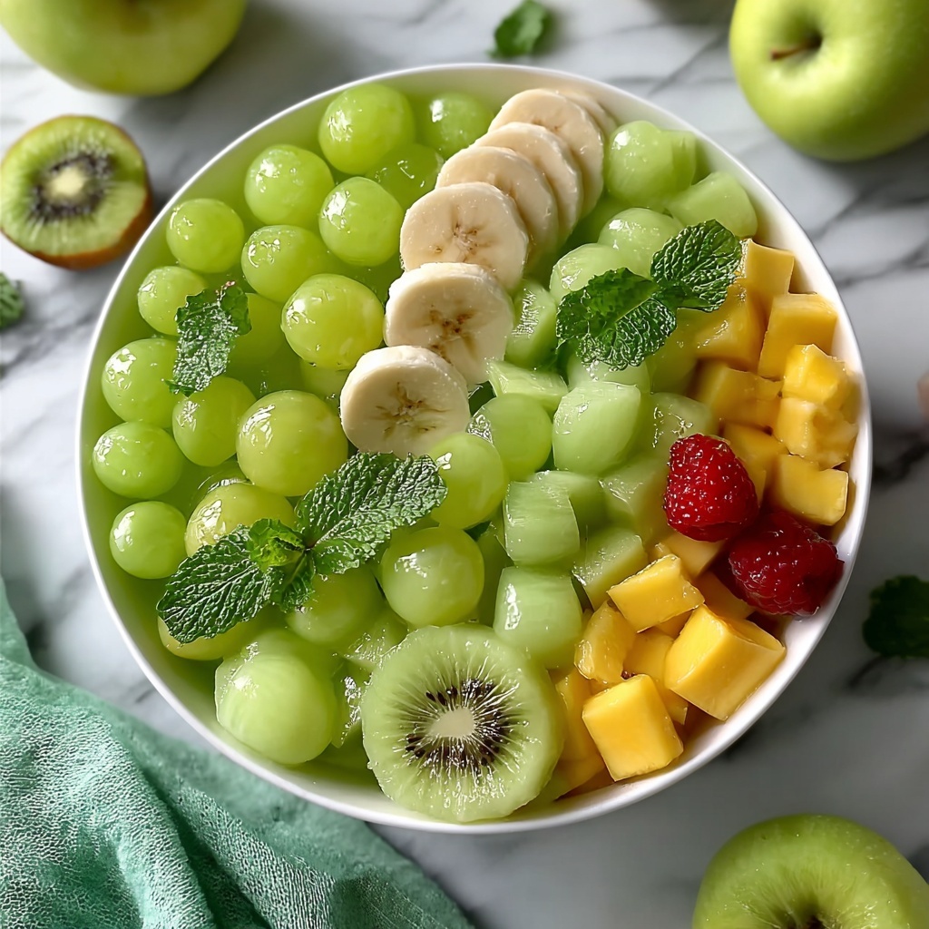 Leprechaun Fruit Salad Recipe - Recipe Image