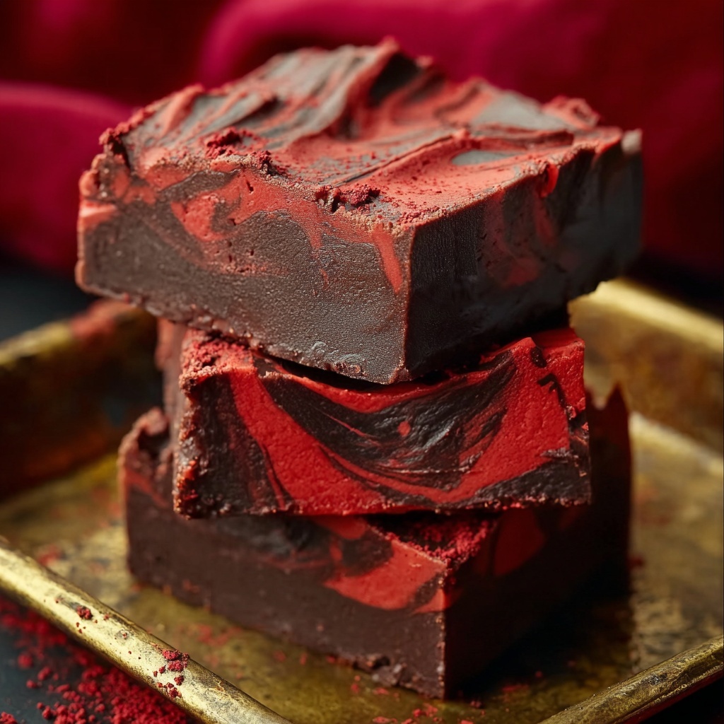 Vampire Fudge Recipe - Recipe Image