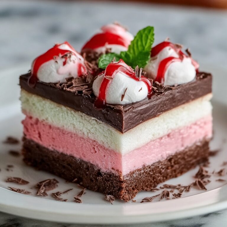 Decadent Layers of Chocolate and Peppermint Bliss Recipe