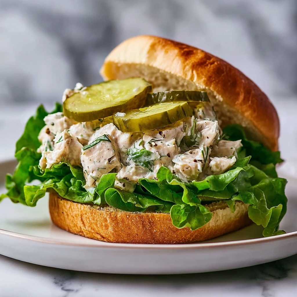 Dill Pickle Chicken Salad Recipe - Recipe Image