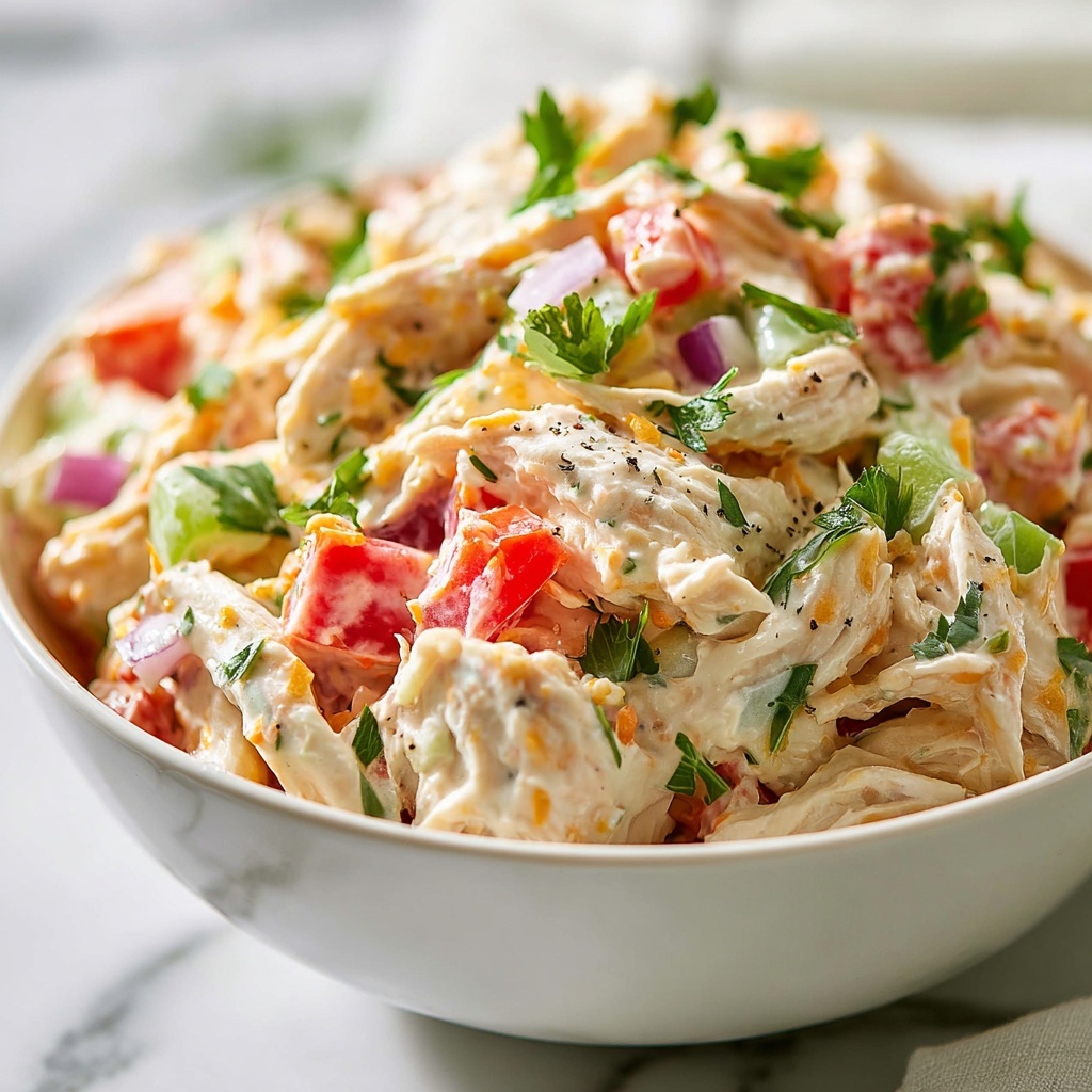 Feta Chicken Salad Recipe - Recipe Image