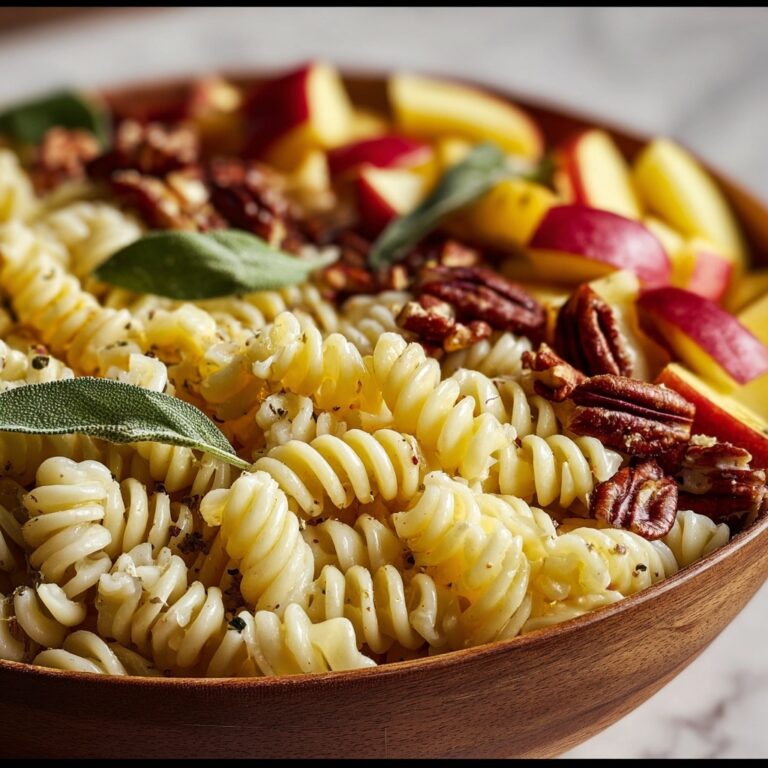 Autumn Apple Pasta Salad Recipe