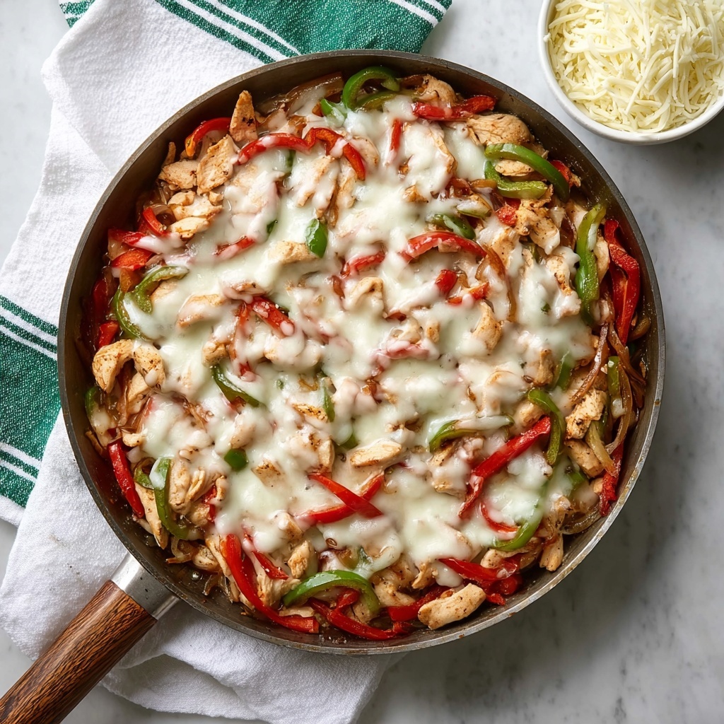 Chicken Cheesesteak Skillet Recipe - Recipe Image