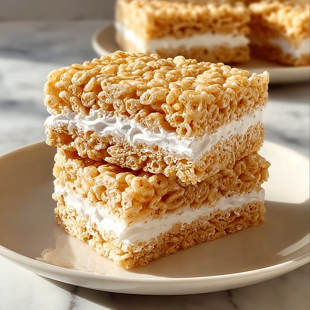 Fluffernutter Rice Krispie Treats Recipe - Recipe Image