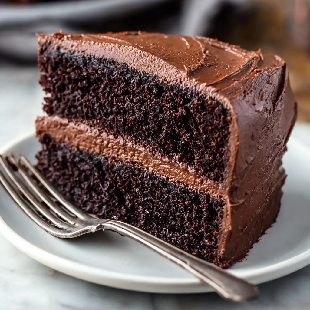 Chocolate Buttermilk Cake with Rich Cocoa Frosting Recipe - Recipe Image