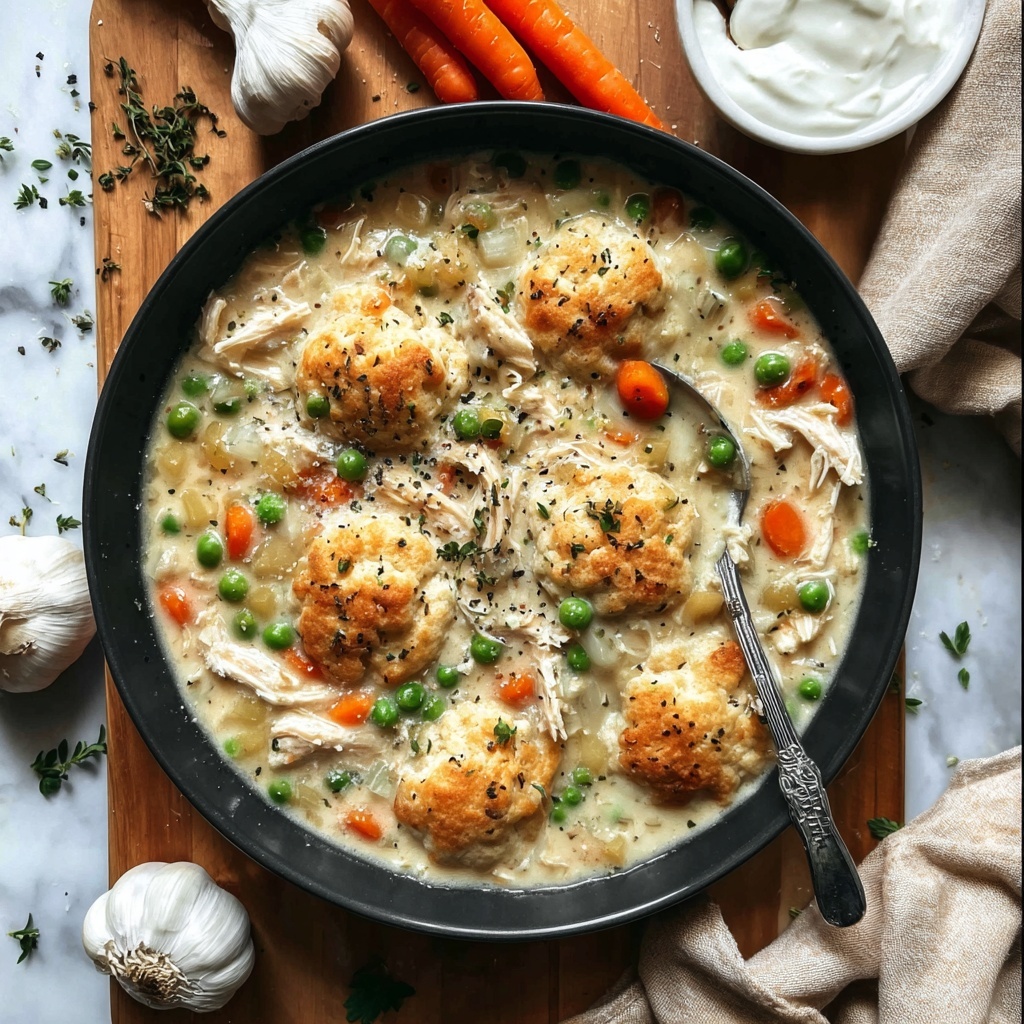 Small Batch Chicken Pot Pie Soup for Two Recipe - Recipe Image