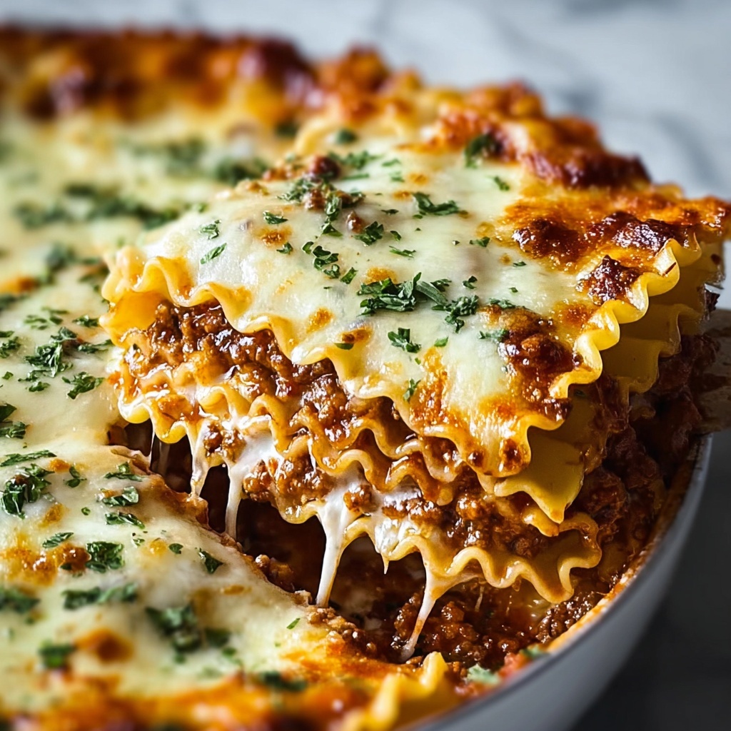 Dutch Oven Lasagna Recipe - Recipe Image