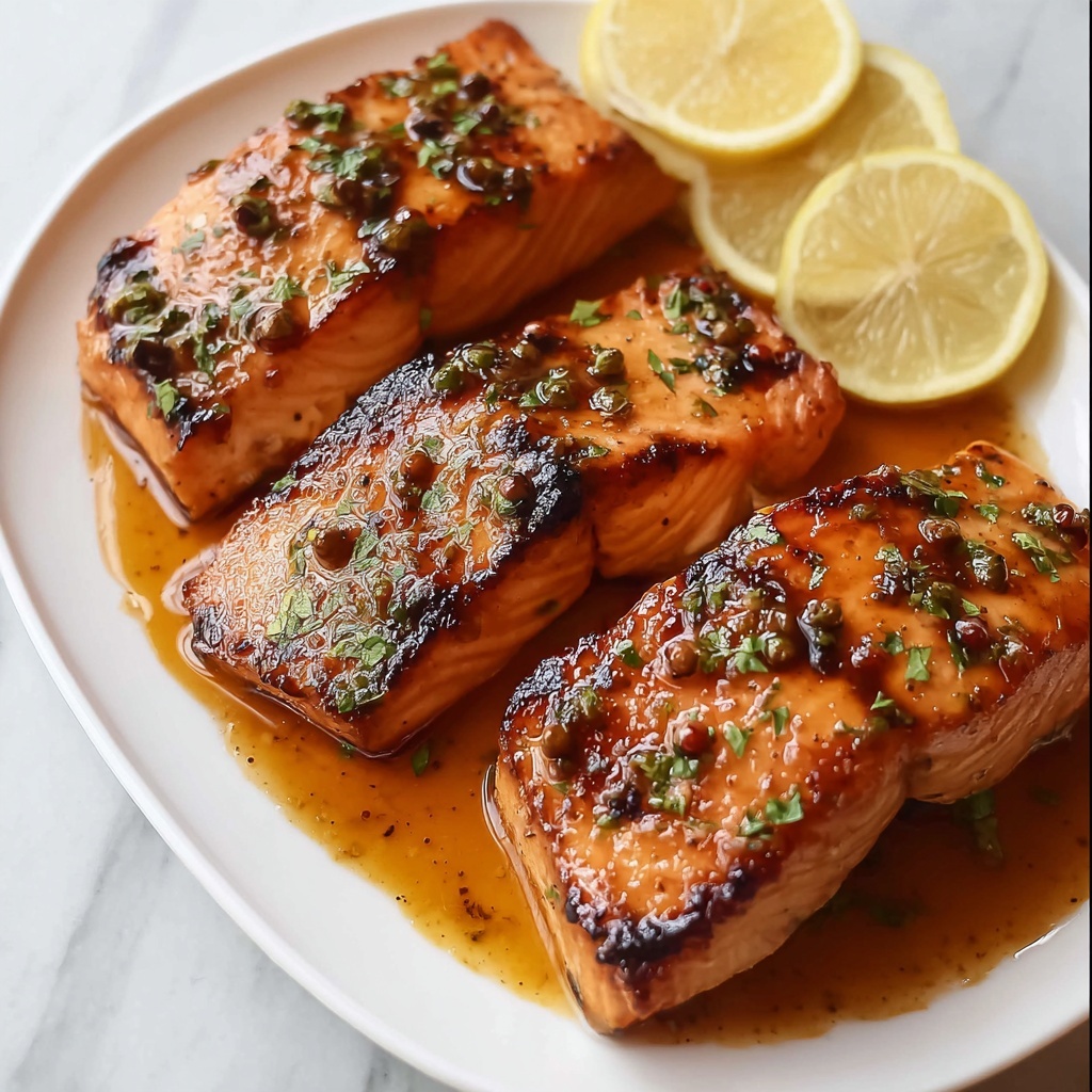 Honey Glazed Salmon Recipe - Recipe Image