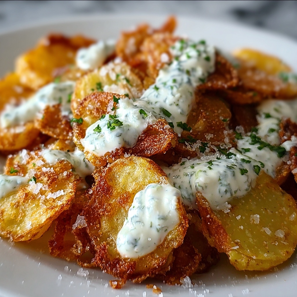 Sour Cream and Onion Crispy Potatoes Recipe - Recipe Image