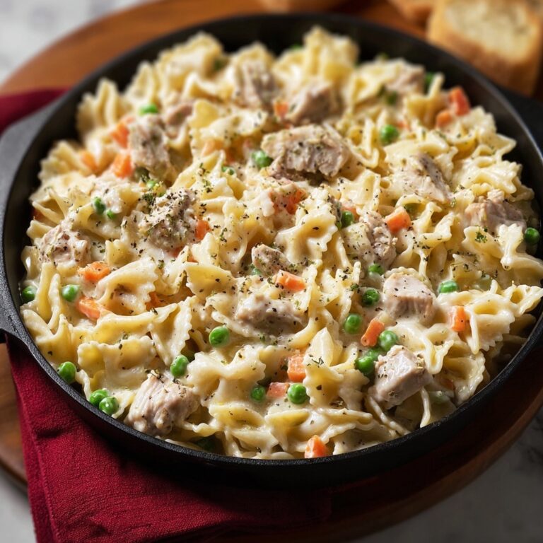 Creamy Tuna Noodle Casserole Recipe