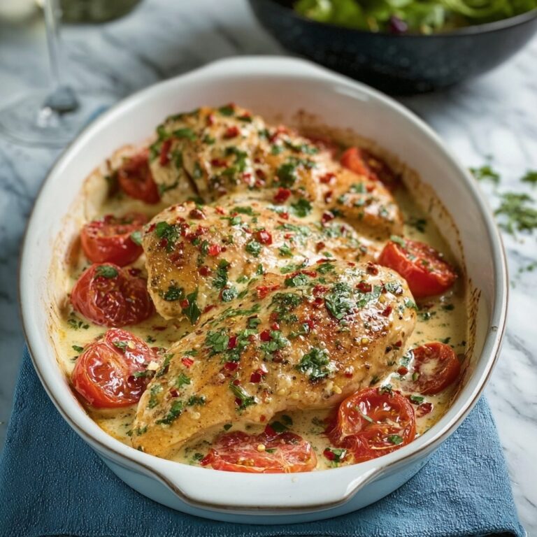 Baked Tuscan Chicken Breasts Recipe
