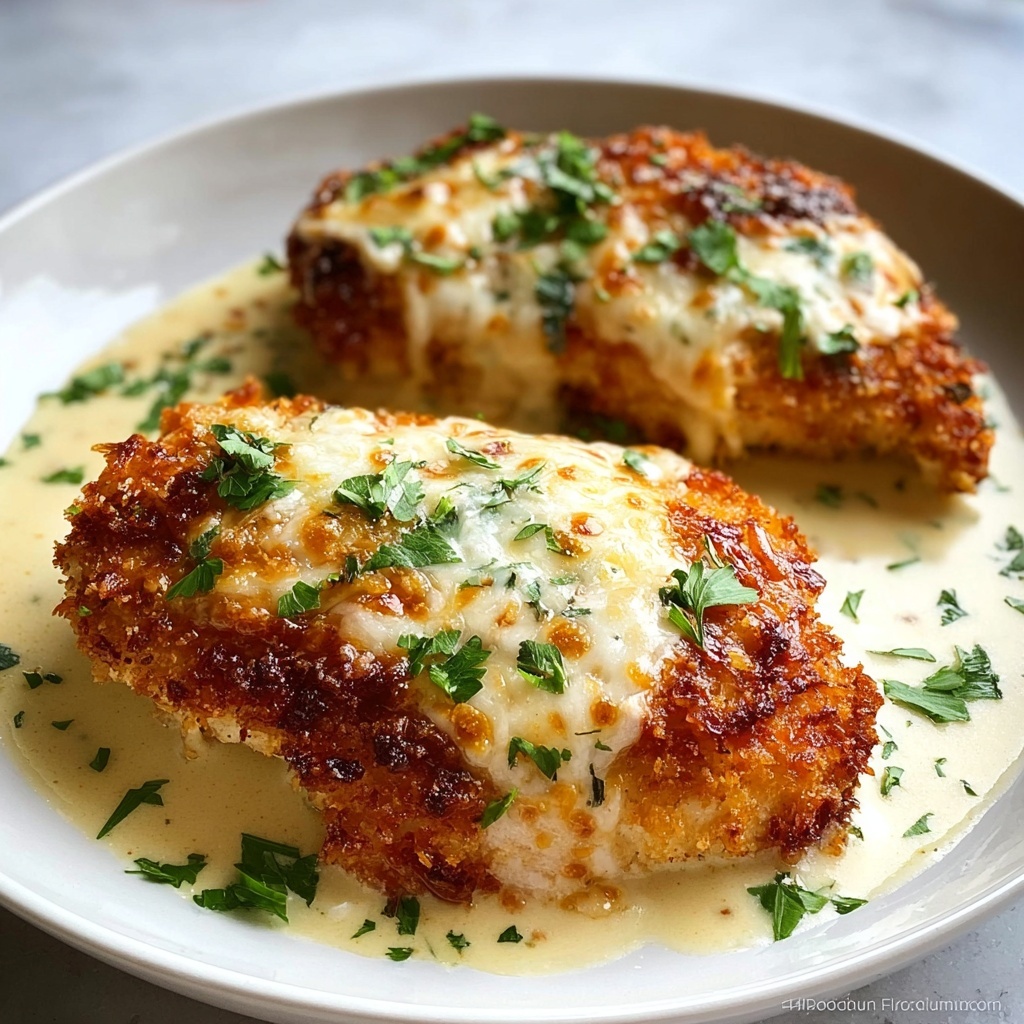 Melt-In-Your-Mouth Baked Chicken with Parmesan Recipe - Recipe Image
