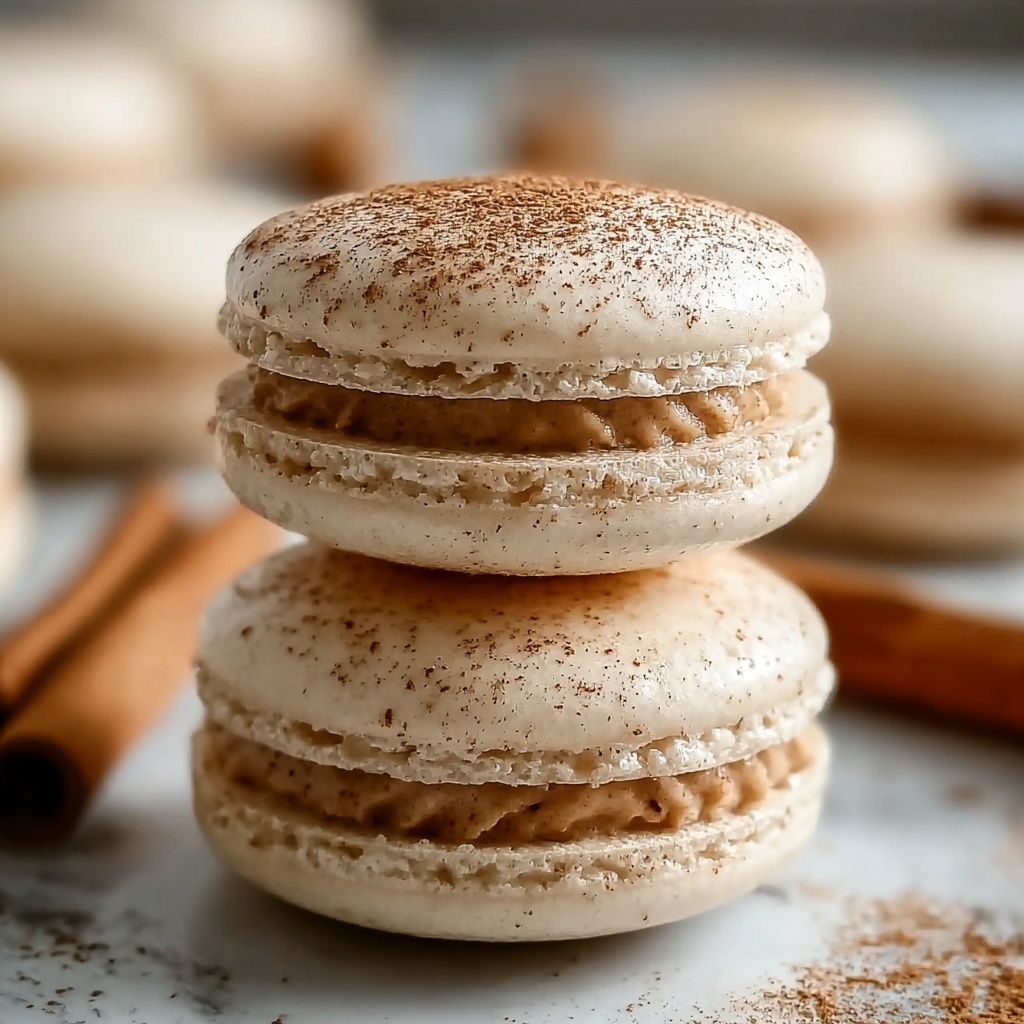 Snickerdoodle Macarons Recipe - Recipe Image
