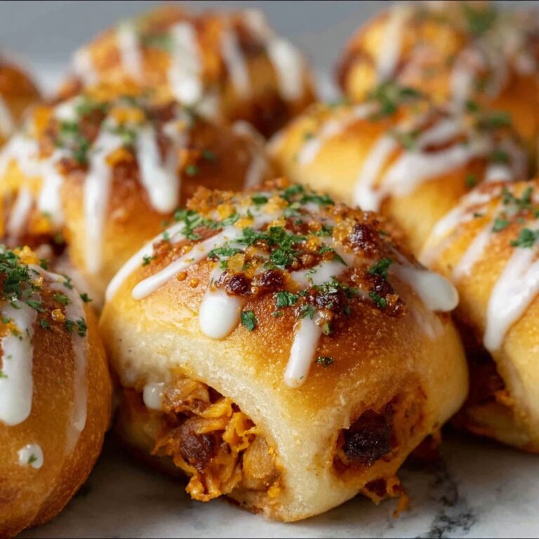 Buffalo Chicken Roll-Ups Recipe