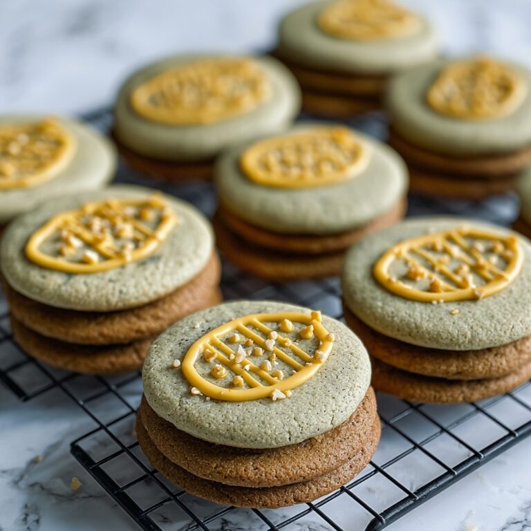 Pistachio Latte Sandwich Cookies Recipe