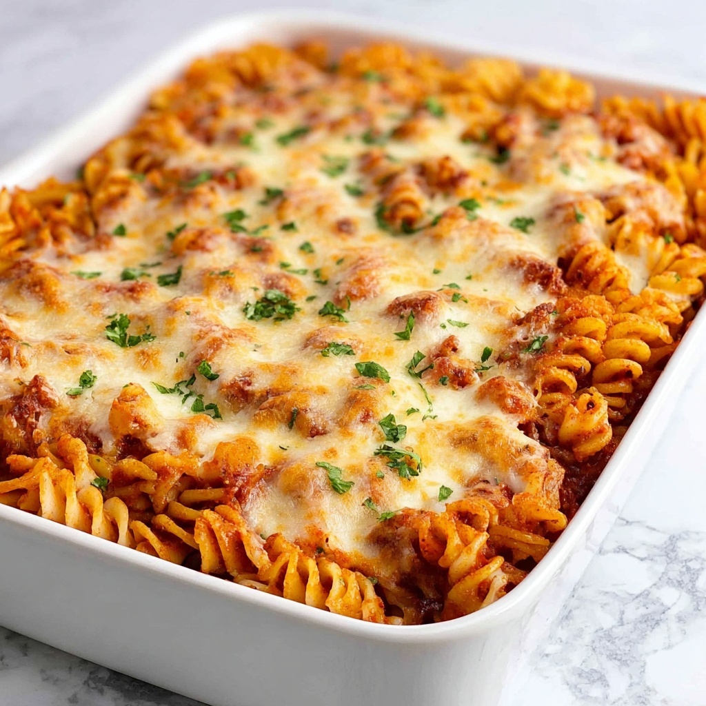 Meatzza Casserole Recipe - Recipe Image