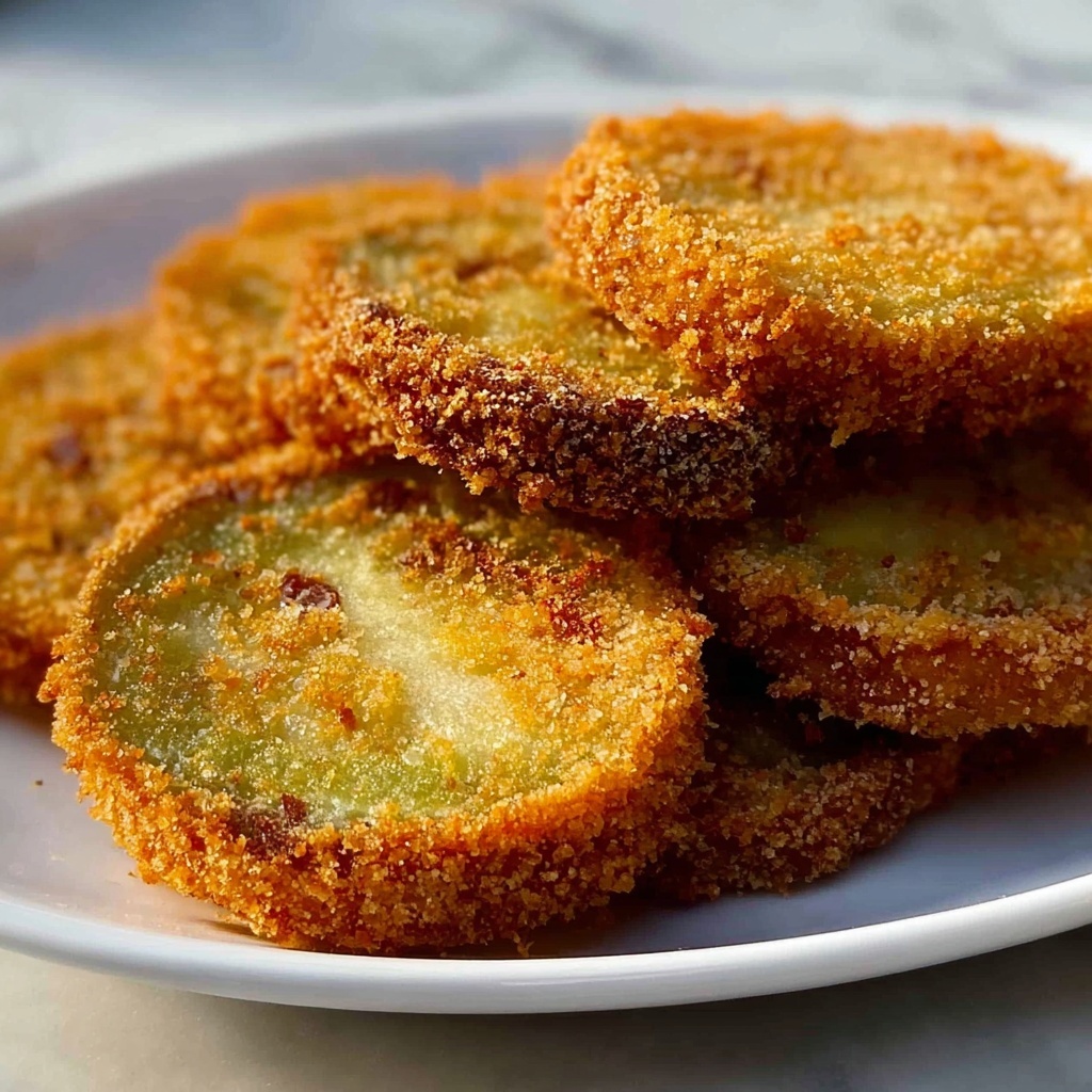 Easy Oven-Fried Green Tomatoes Recipe - Recipe Image