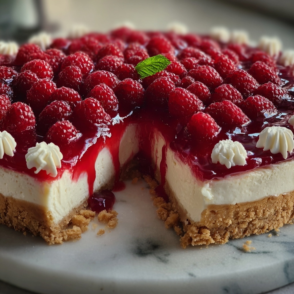 Raspberry Cream Pie Recipe - Recipe Image