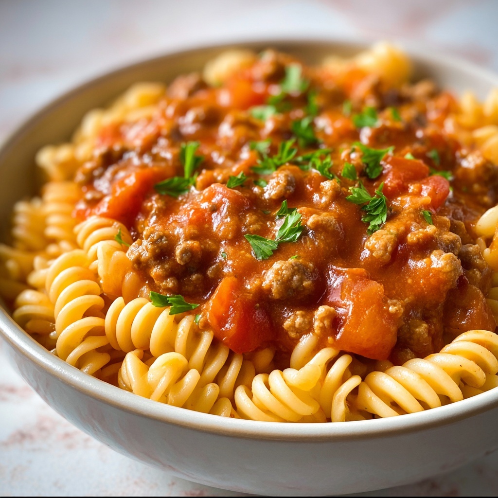 Creamy One-Pot Taco Pasta Recipe - Recipe Image