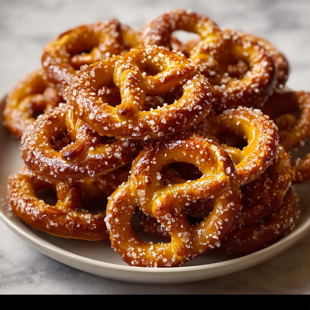 Butter Toffee Pretzels Recipe - Recipe Image