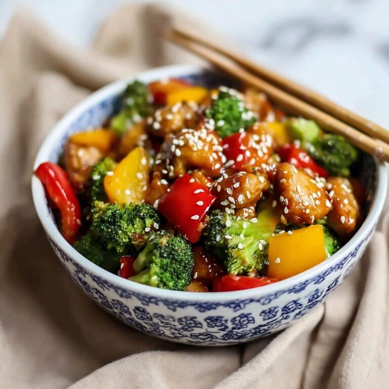 Chicken Stir Fry with Vegetables and Honey Soy Sauce Recipe