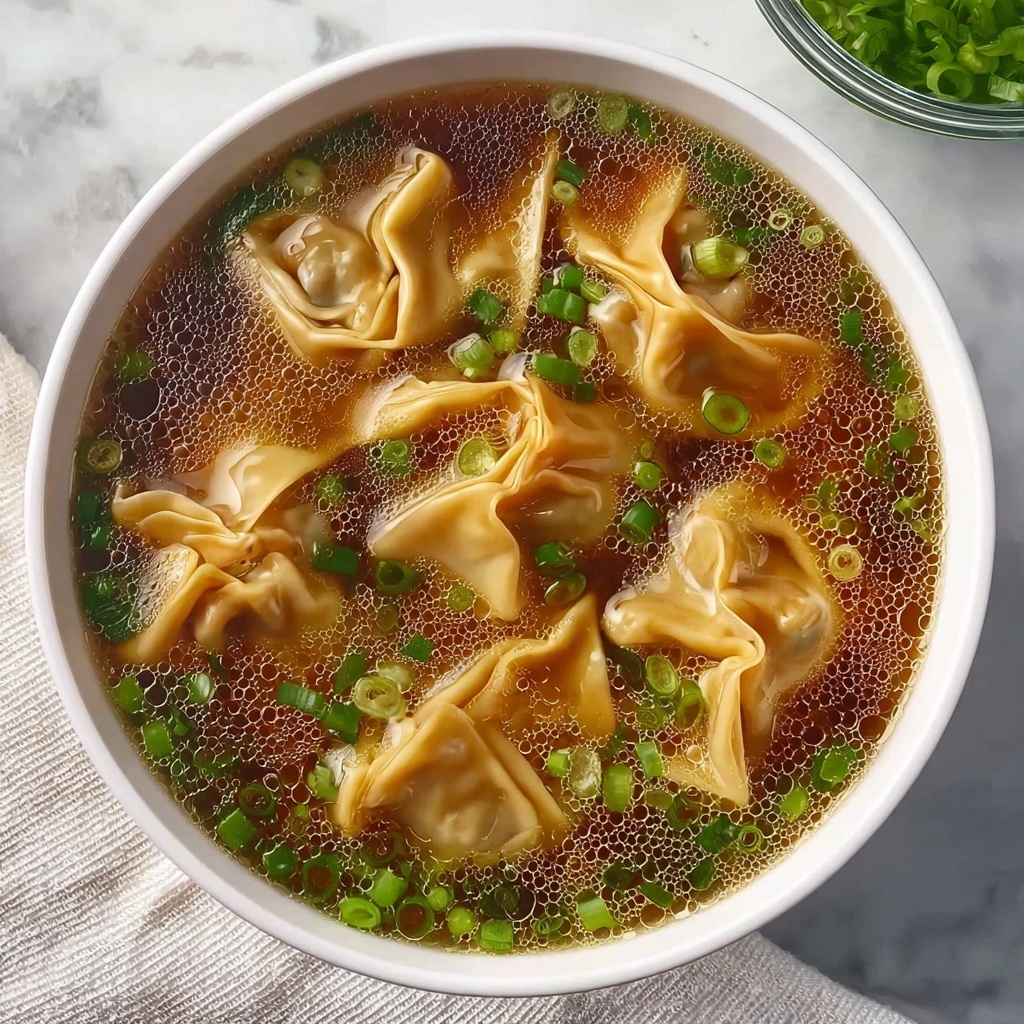 Delicious Wonton Soup Recipe - Recipe Image