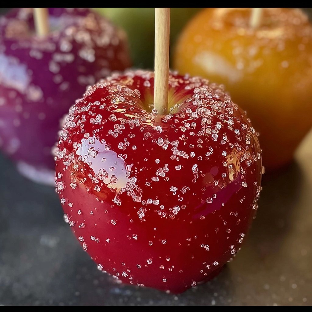 Jolly Rancher Candy Apples Recipe - Recipe Image