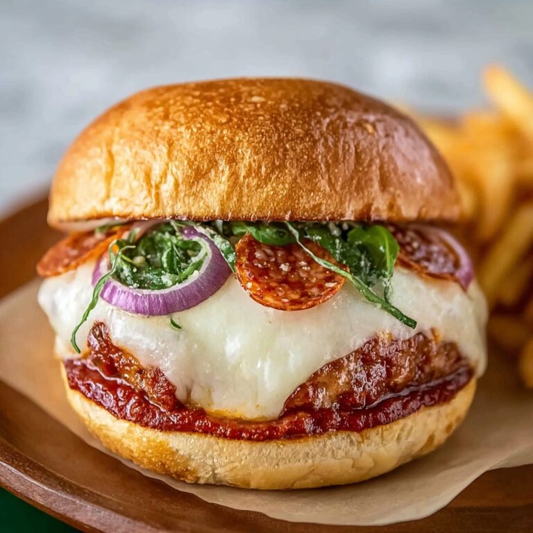 Is This the Most Delicious Best Pepperoni Pizza Burgers Recipe