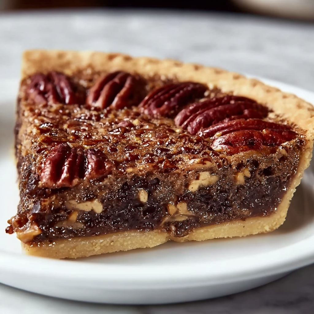 Chocolate Fudge Pecan Pie Recipe - Recipe Image