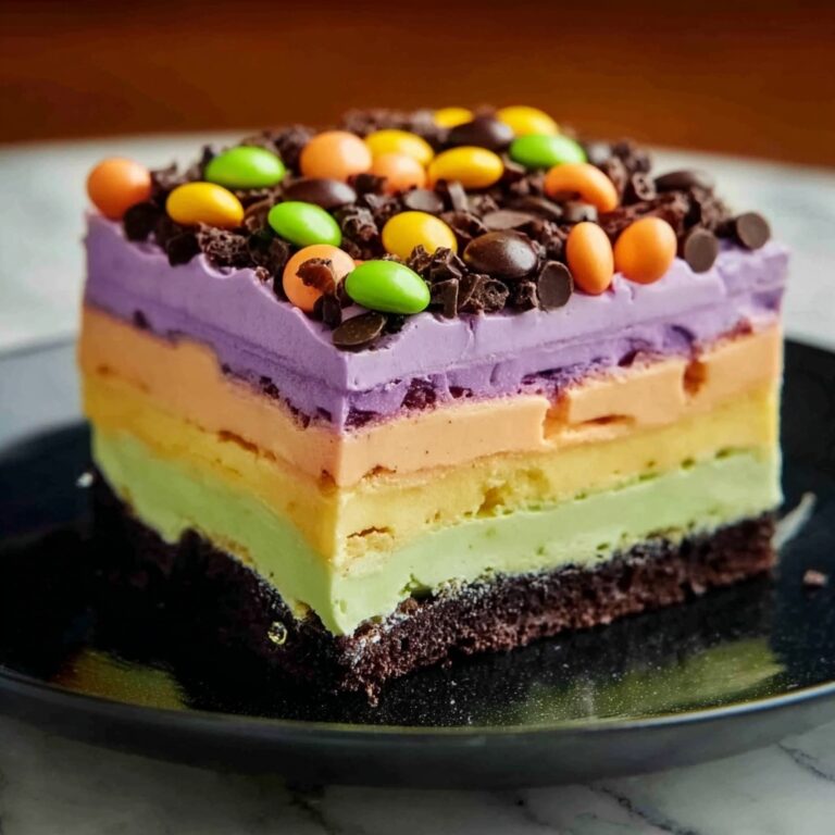 Halloween Lush Dessert Recipe