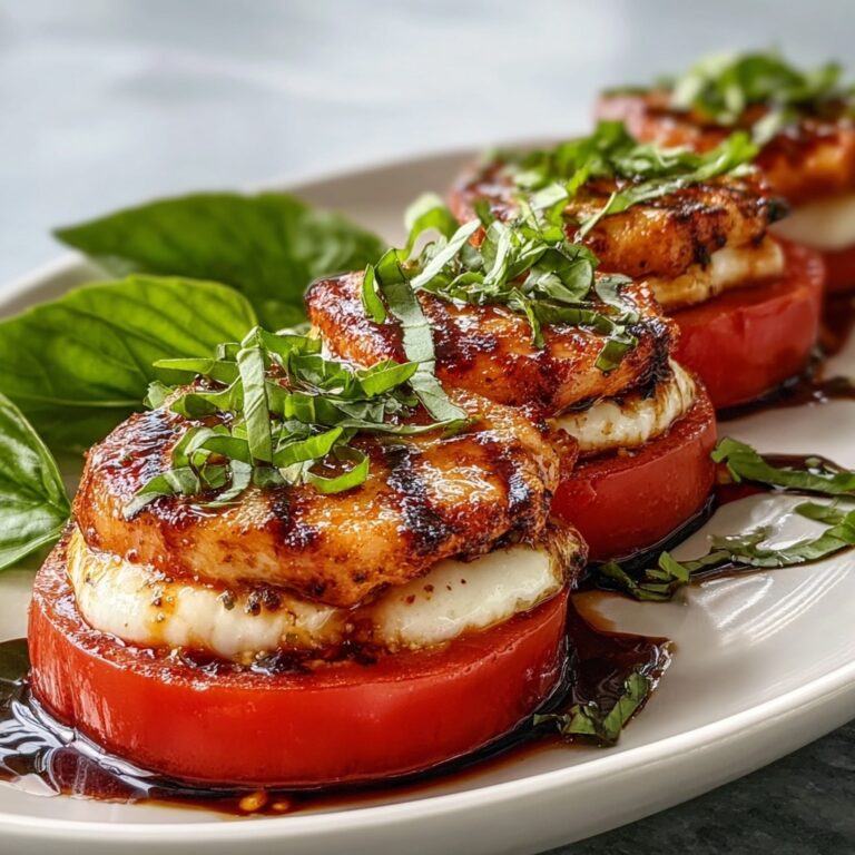 Grilled Chicken Caprese Salad Recipe