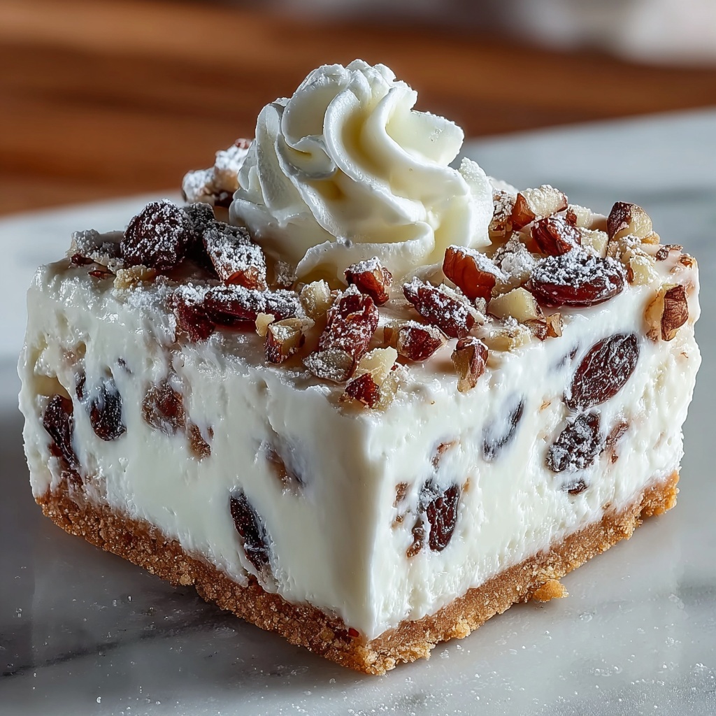 Christmas Cheesecake Slab Recipe - Recipe Image