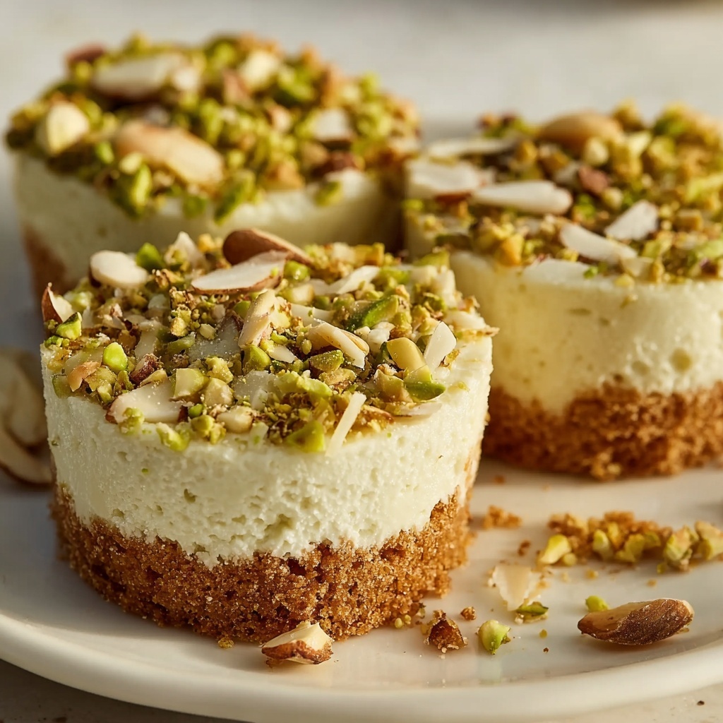 Creamy Pistachio Cheesecake Bites Recipe - Recipe Image