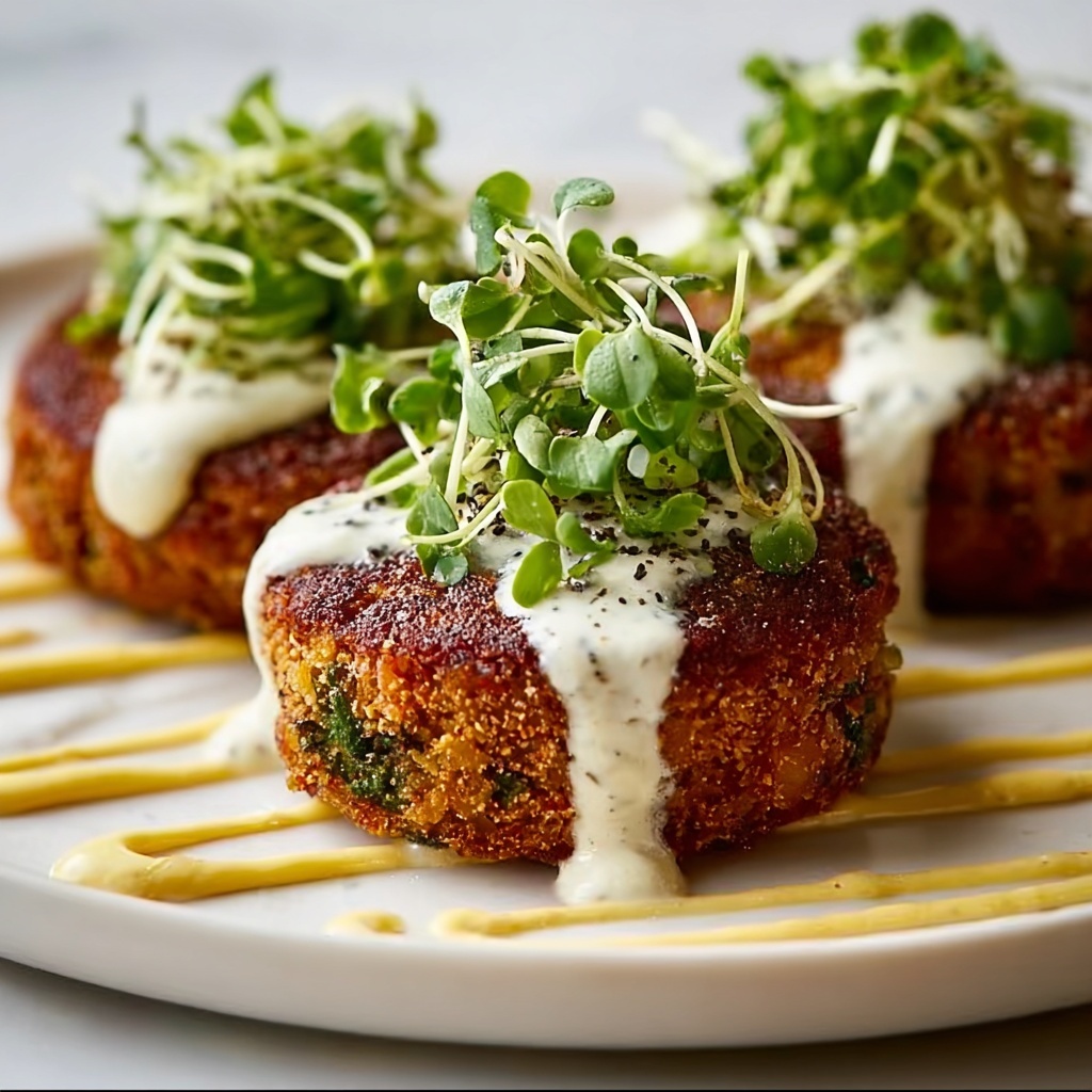 Saffron Risotto Cakes with Lemon Aioli Recipe - Recipe Image