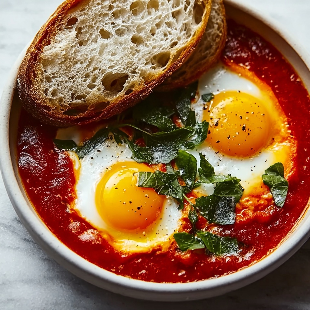 Classic Shakshuka with Sourdough Recipe - Recipe Image