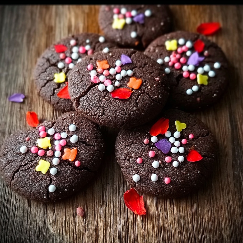 Gluten-Free Chocolate Sugar Cookies Recipe - Recipe Image