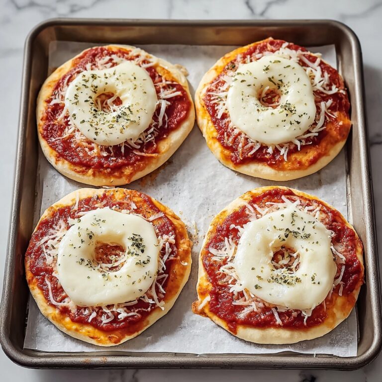 High Protein Pizza Bagels Recipe