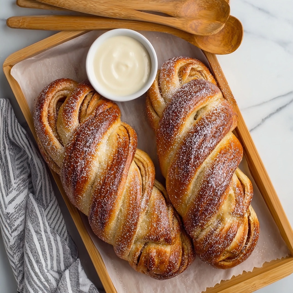 Easy and Fast Cinnamon Twist Loaf Recipe - Recipe Image