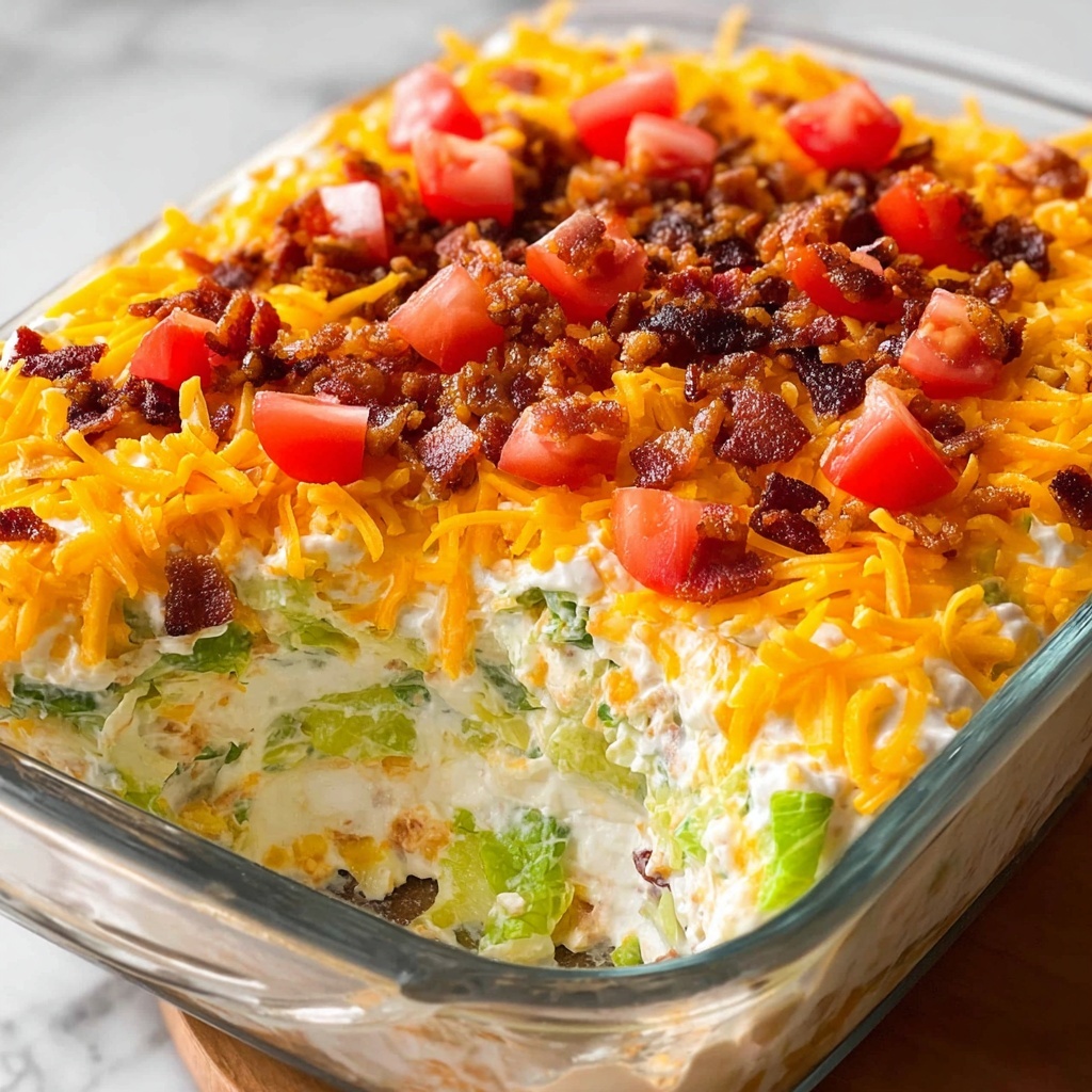 Easy BLT Dip: The Ultimate Party Appetizer Recipe - Recipe Image