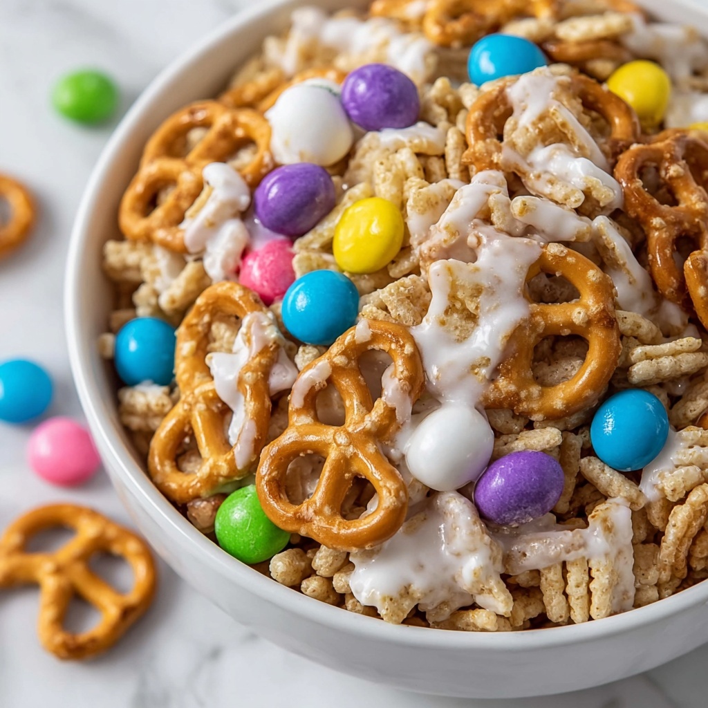 Bunny Bait: Sweet and Crunchy Easter Snack Mix Recipe - Recipe Image