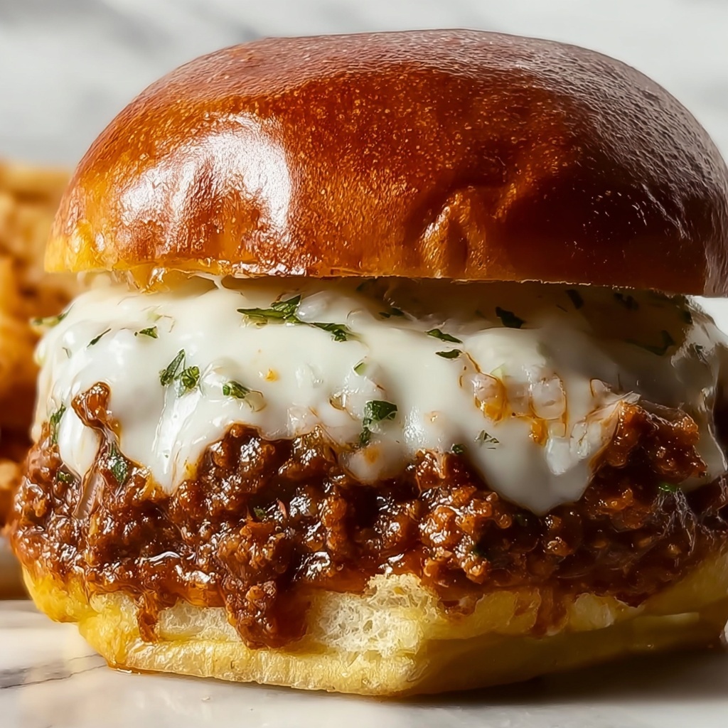 Philly Cheese Steak Sloppy Joes Recipe - Recipe Image