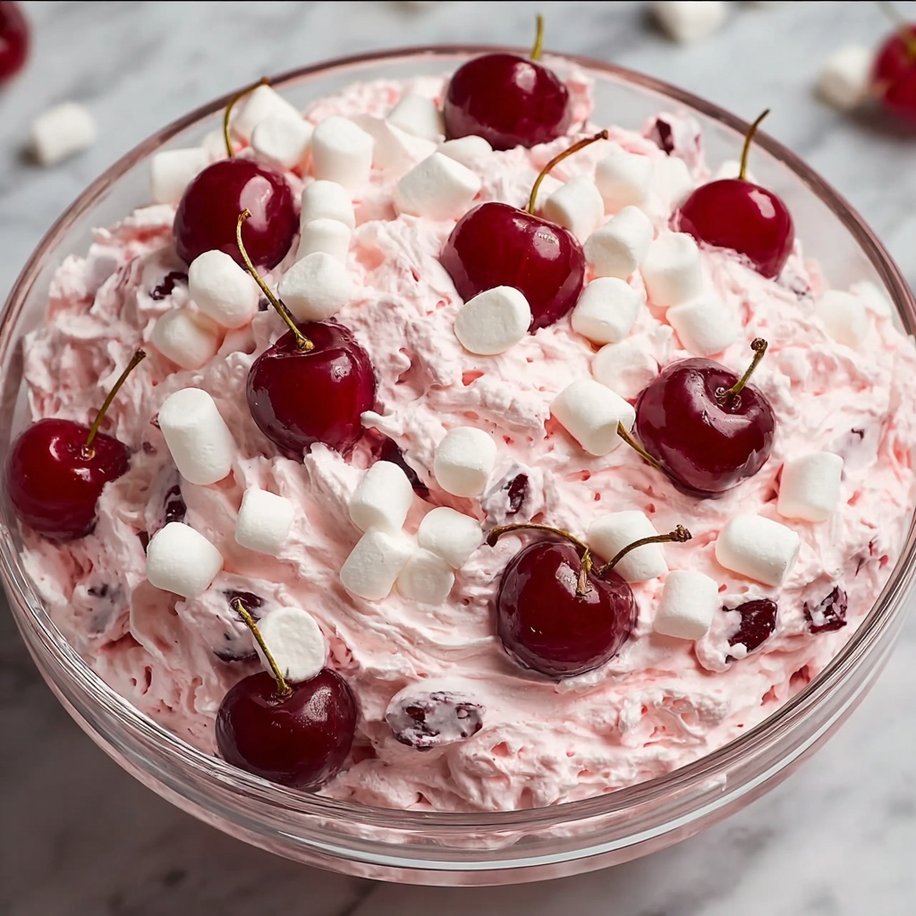 Cherry Fluff Recipe - Recipe Image